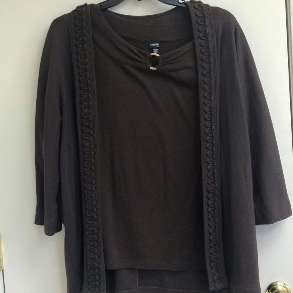 Women's Top & Cardigan Set- See Description